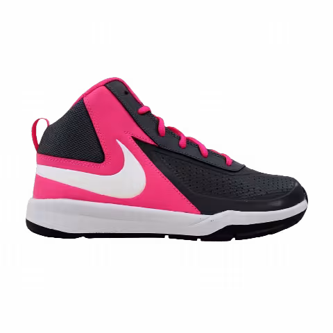 Nike Team Hustle D 7 GS 'Dark Grey Hyper Pink'