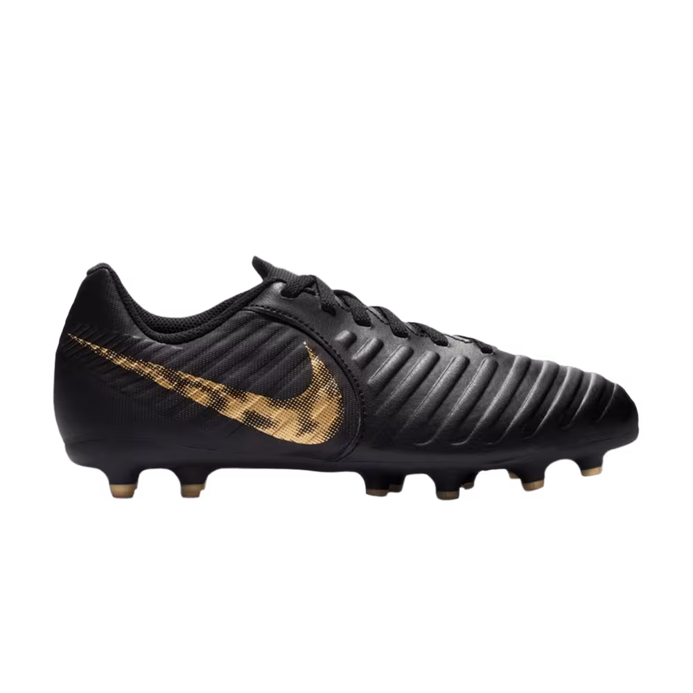 Nike Legend 7 Club MG GS Black Vivid Gold
