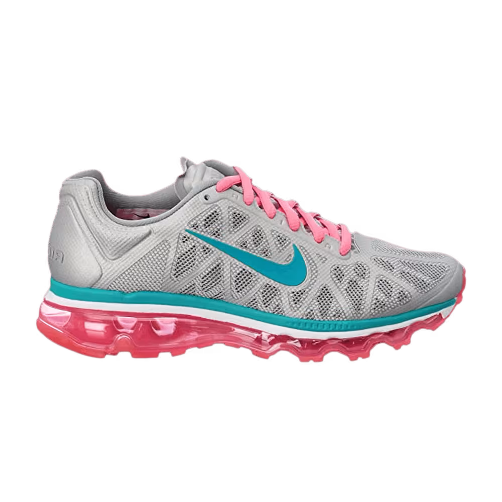 Nike Air Max 2011 GS Metallic Silver Turquoise Pink