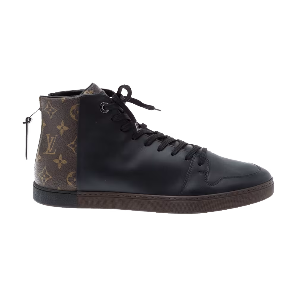 Louis Vuitton Line-Up Sneaker Boot Black Brown