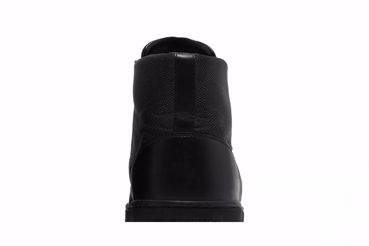 Louis Vuitton Offshore Sneaker Boot Black, view 8