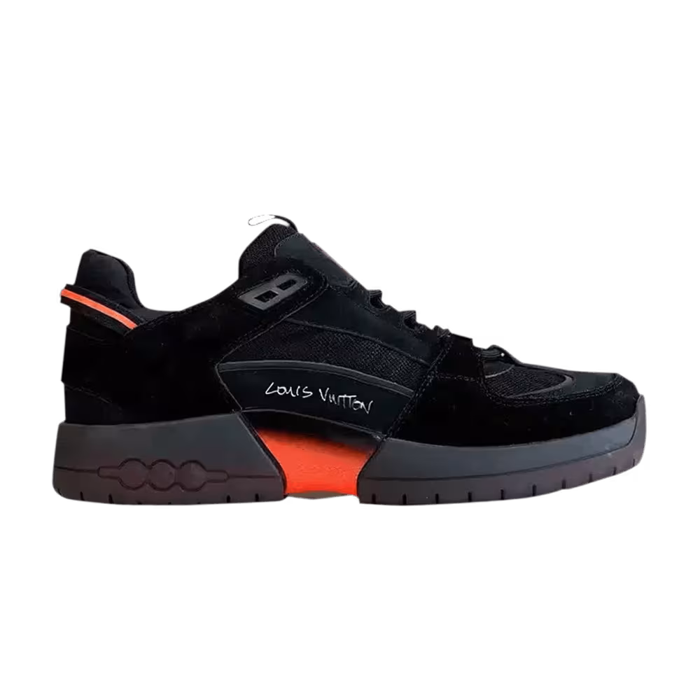 Louis Vuitton Abueline Sneakers Black Orange