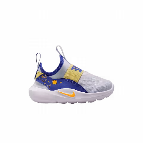 Nike Flex Runner 4 TD 'Football Grey Lapis Soft Yellow Laser Orange'