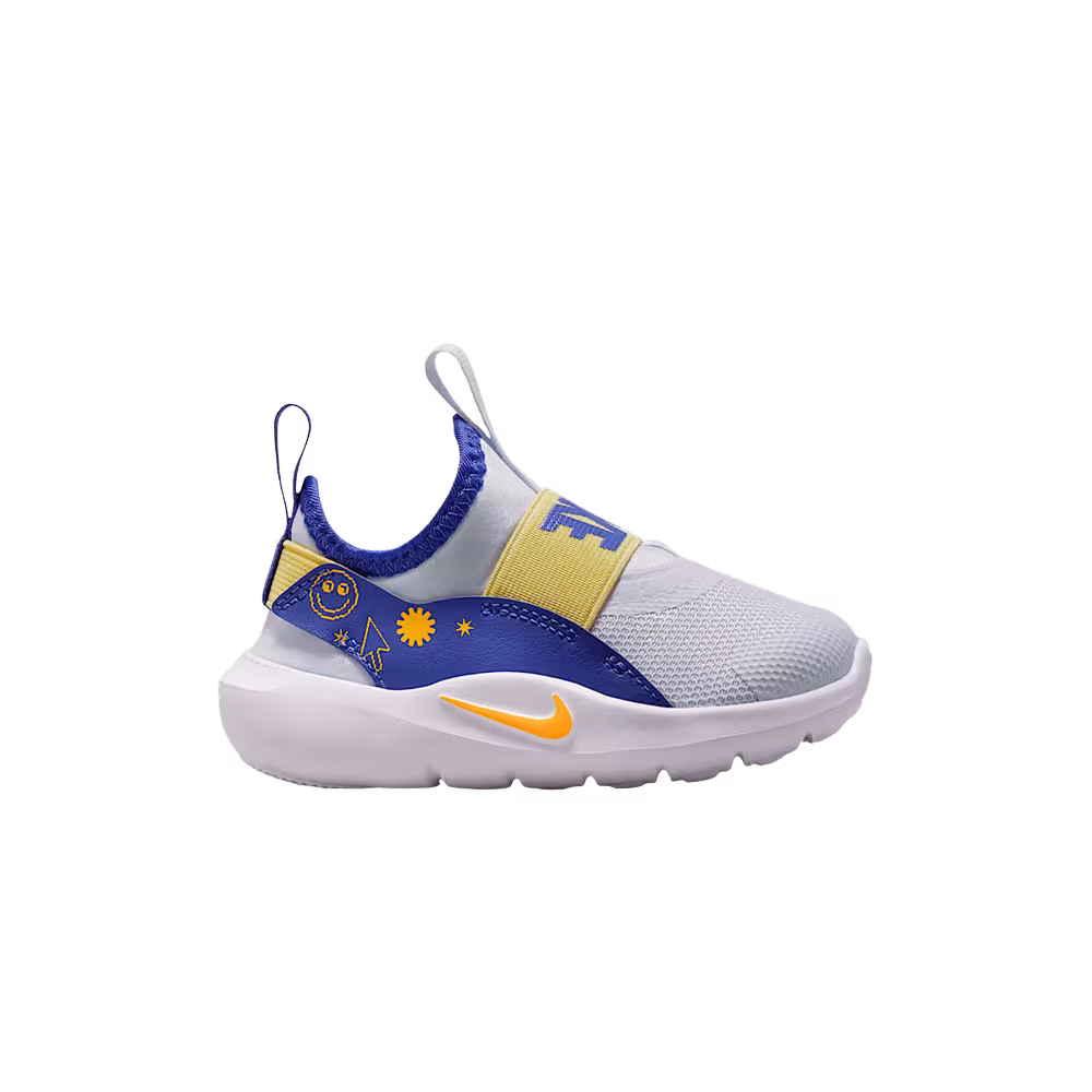 Nike Flex Runner 4 TD Football Grey Lapis Soft Yellow Laser Orange