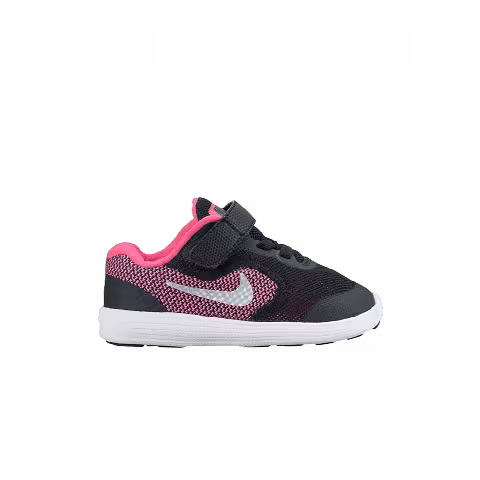 Nike Revolution 3 TD 'Black Metallic Silver'
