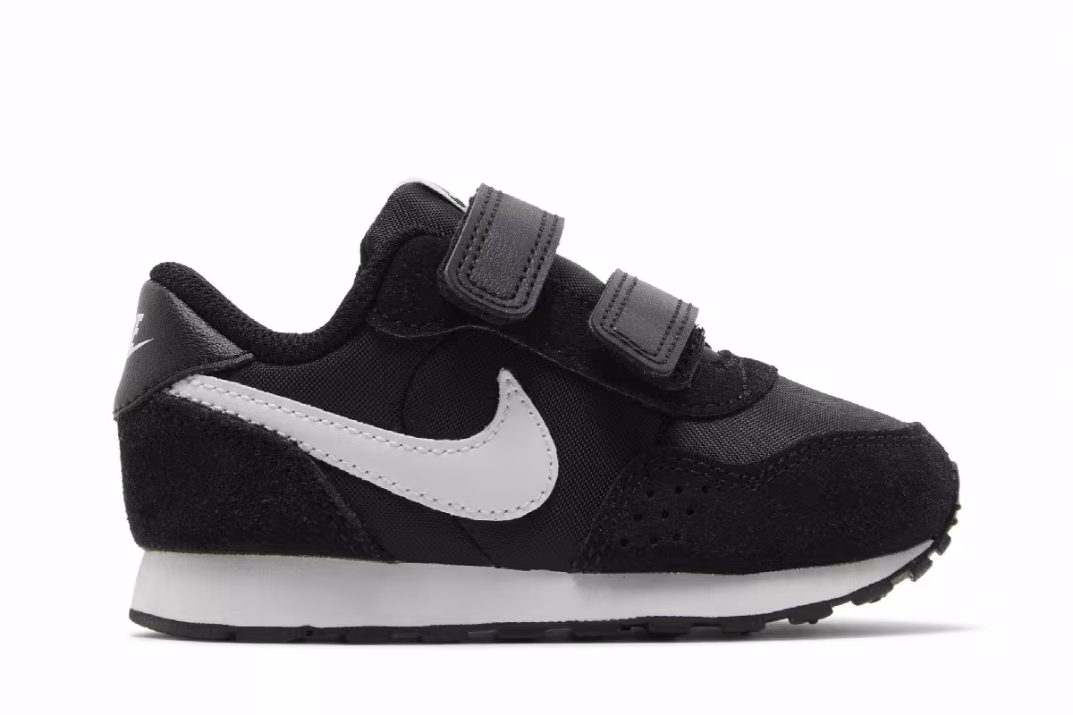 Nike MD Valiant TDV Black White, view 2