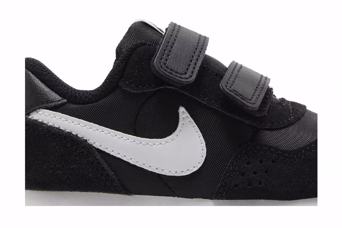 Nike MD Valiant TDV Black White, view 3