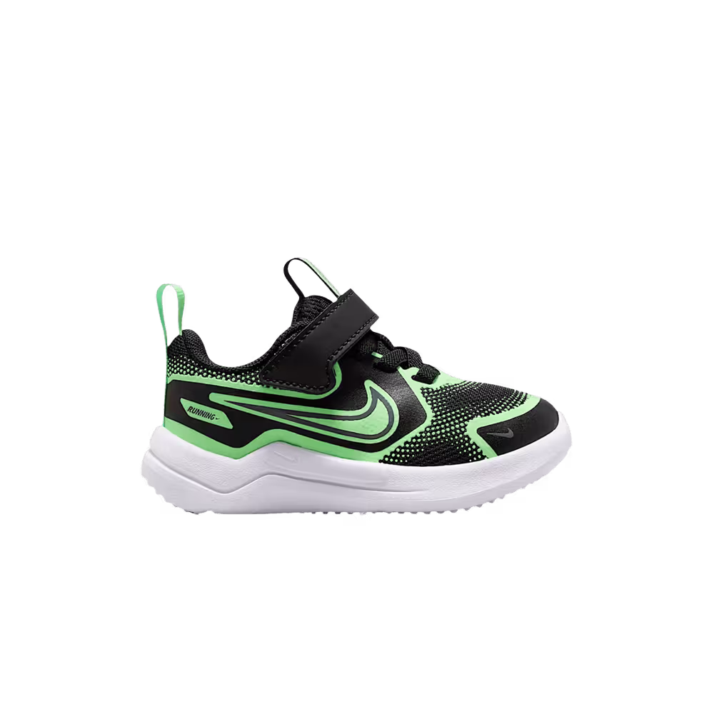 Nike Cosmic Runner TD Black Illusion Green Cool Grey