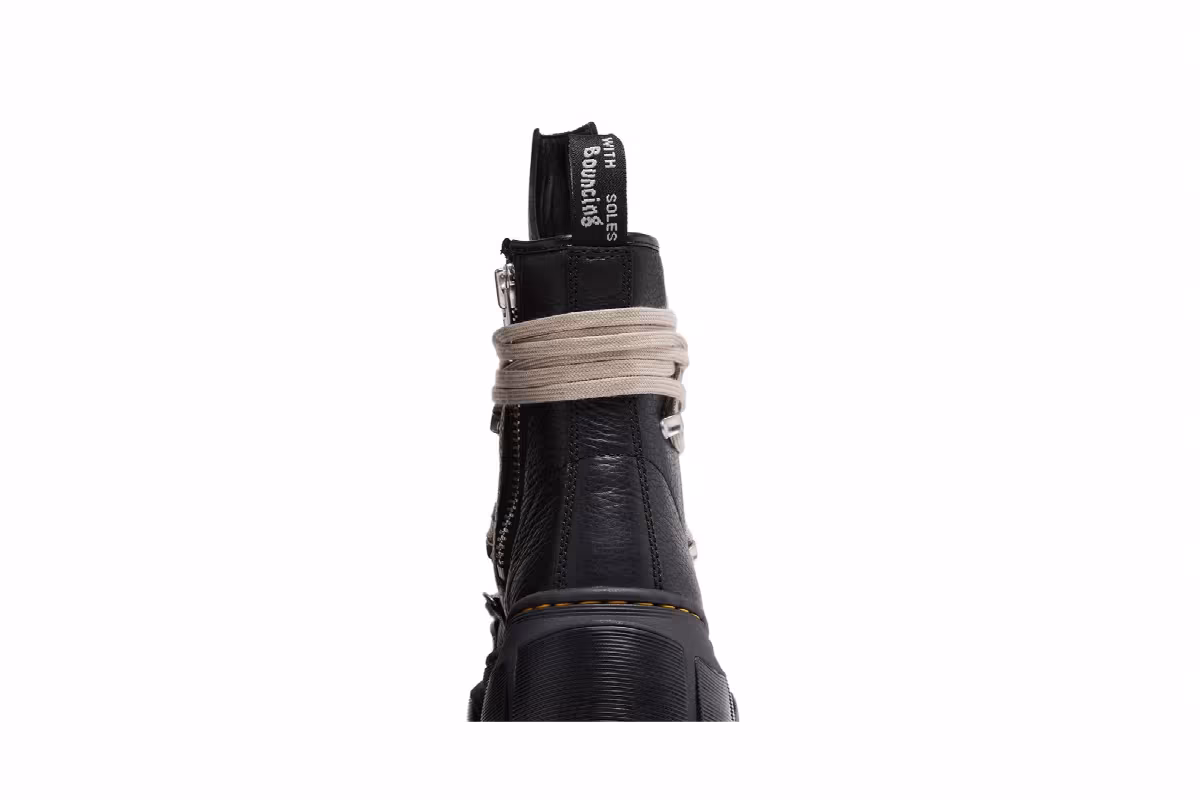Rick Owens x Dr. Martens 1460 DMXL Megalace Boot Black, view 8