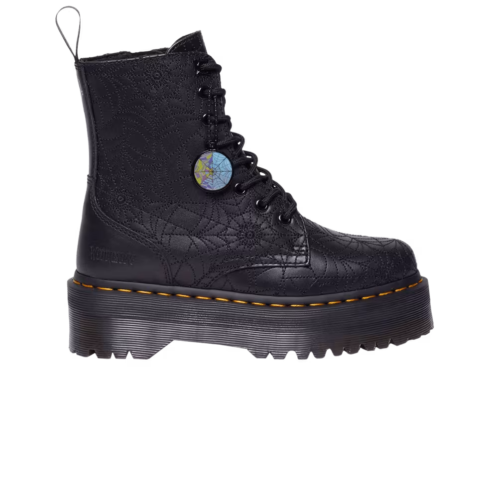 Wednesday x Dr. Martens Jadon Boot Stained-Glass Window