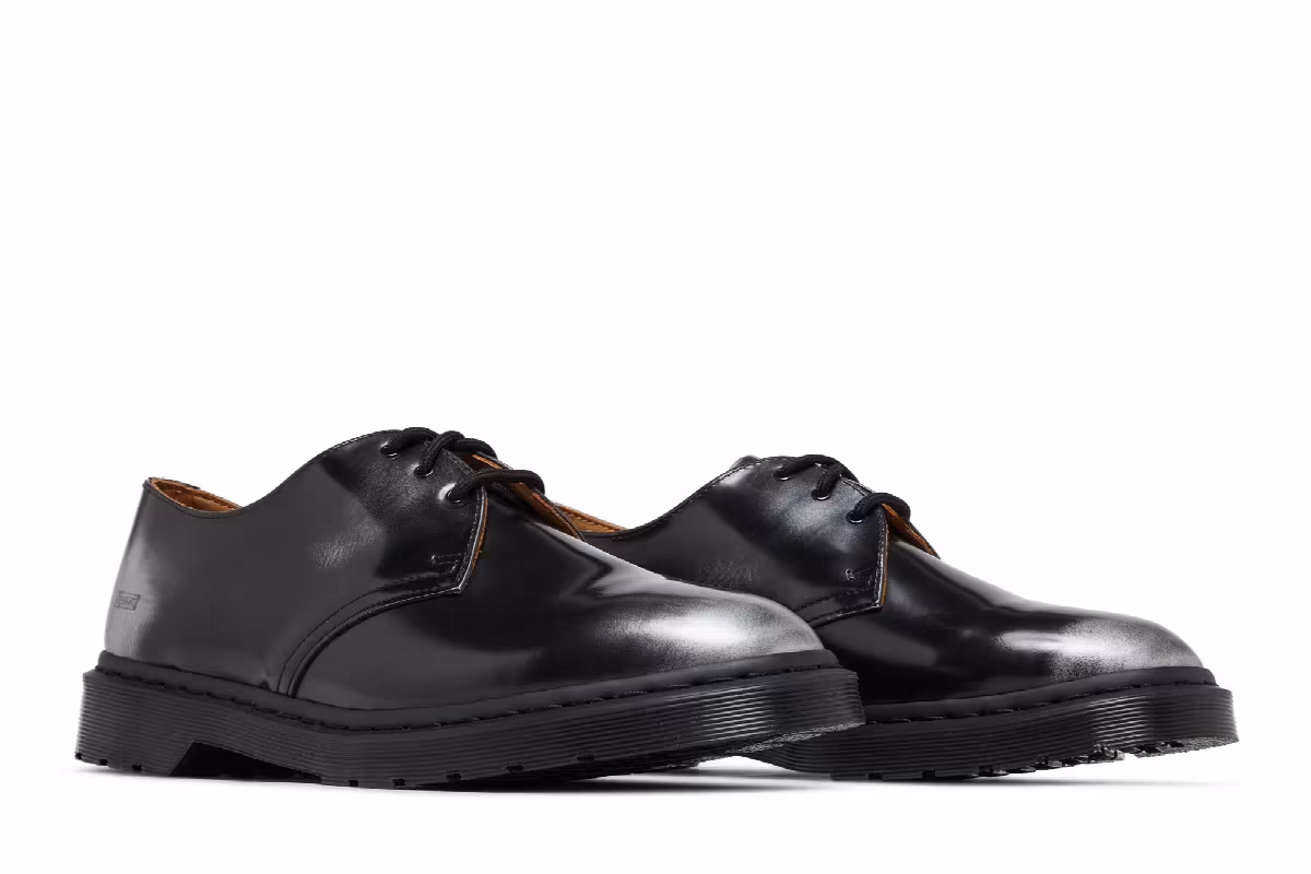 Supreme x Dr. Martens 1461 Wear Away Pack - Black, view 9