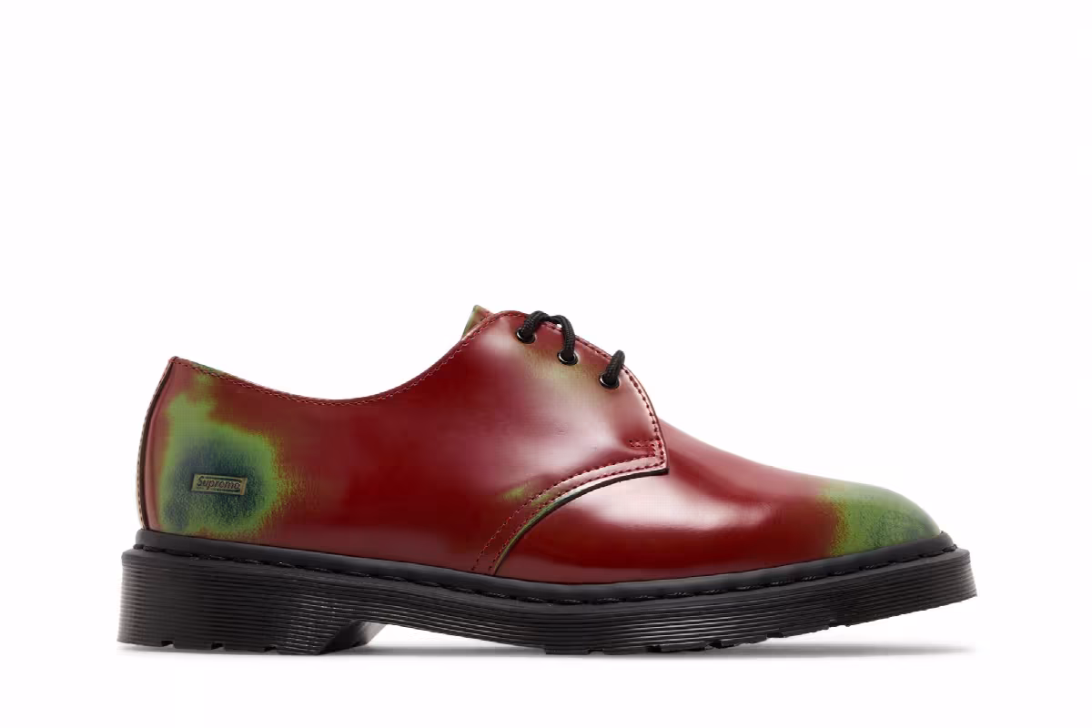 Supreme x Dr. Martens 1461 Wear Away Pack - Red, view 2