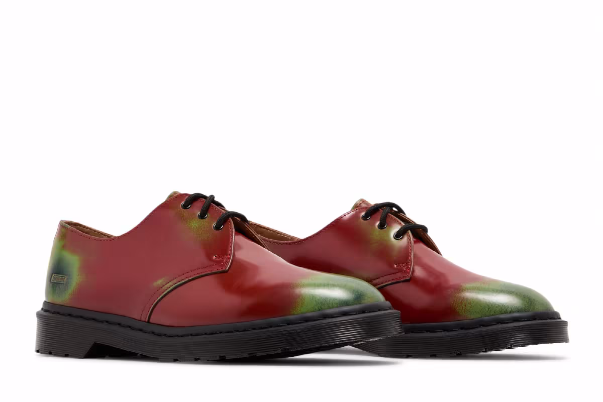 Supreme x Dr. Martens 1461 Wear Away Pack - Red, view 9