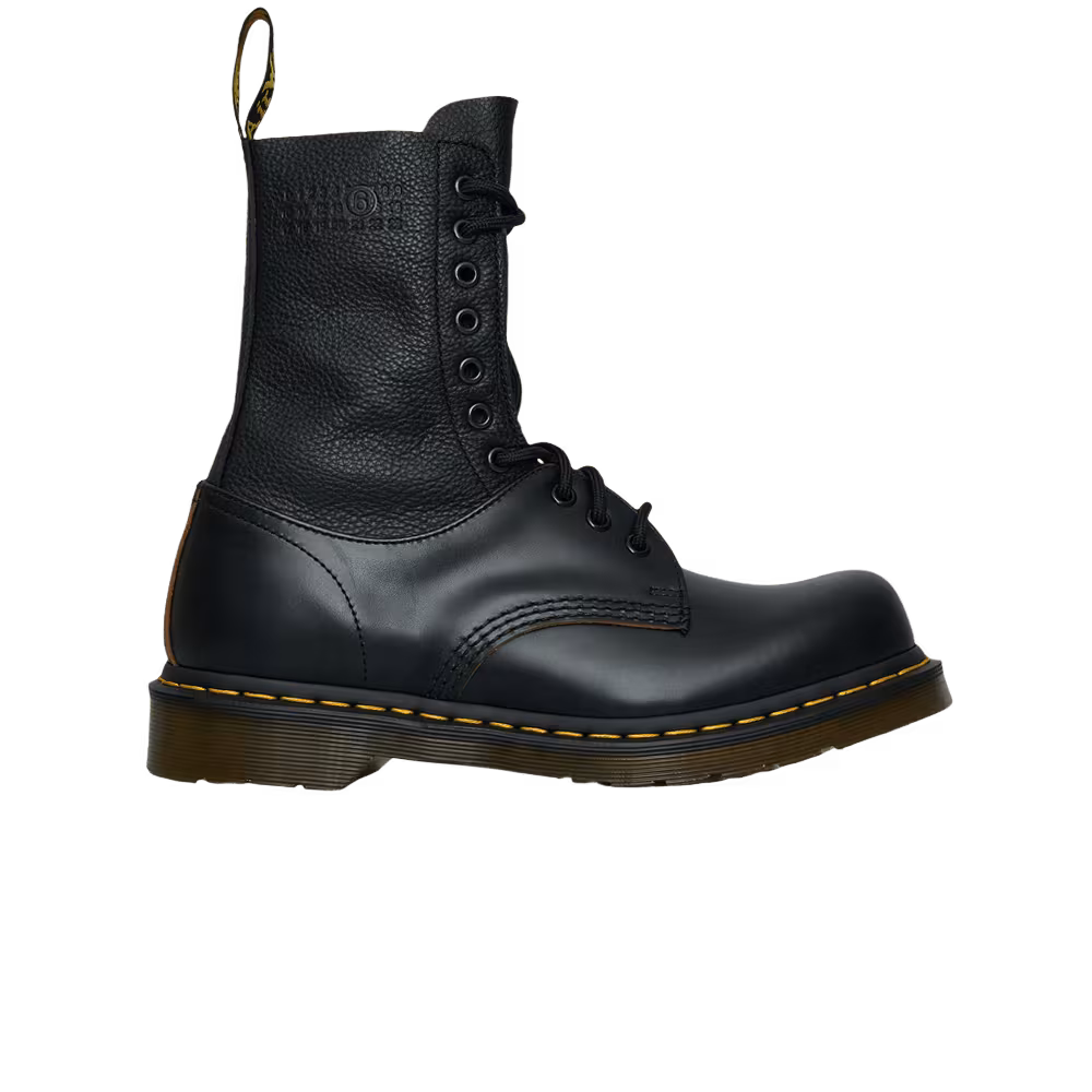 MM6 Maison Margiela x Dr. Martens 1490 Twisted and Reimagined Black