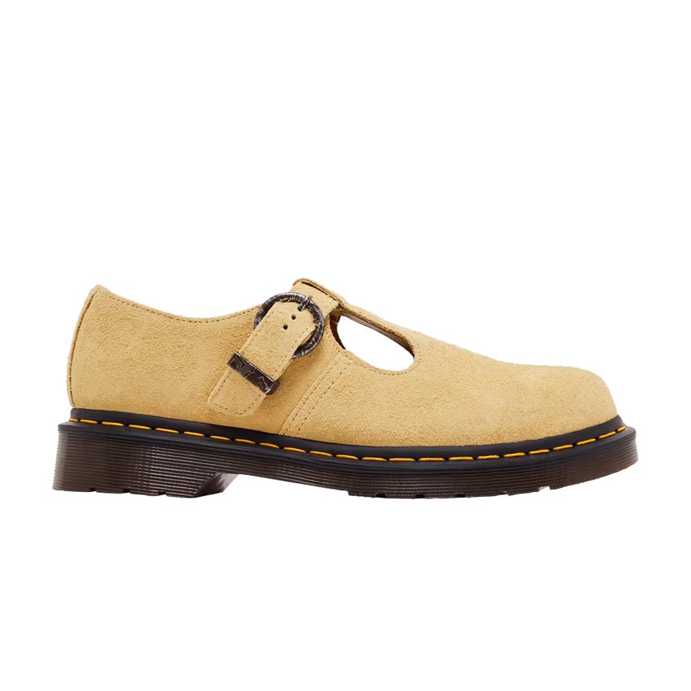 Dr. Martens T-Bar Mary Jane Hazy Yellow