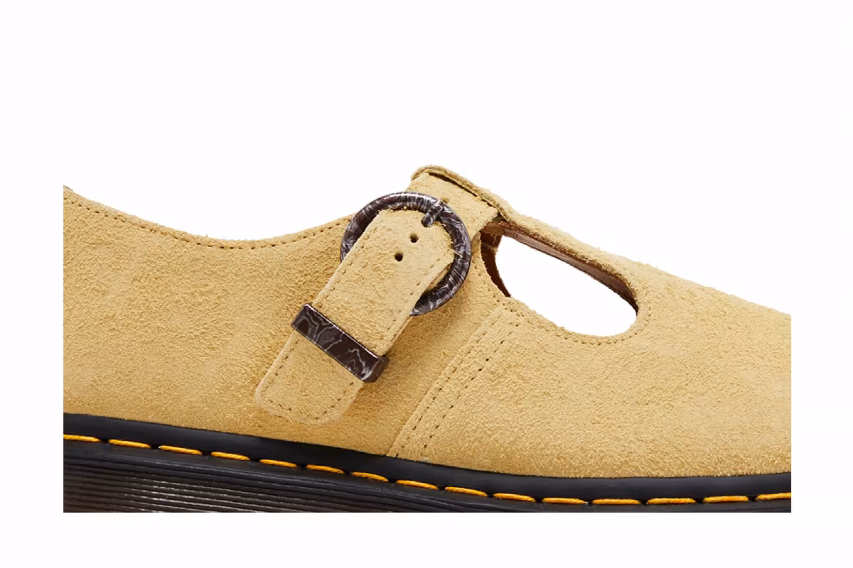 Dr. Martens T-Bar Mary Jane Hazy Yellow, view 3
