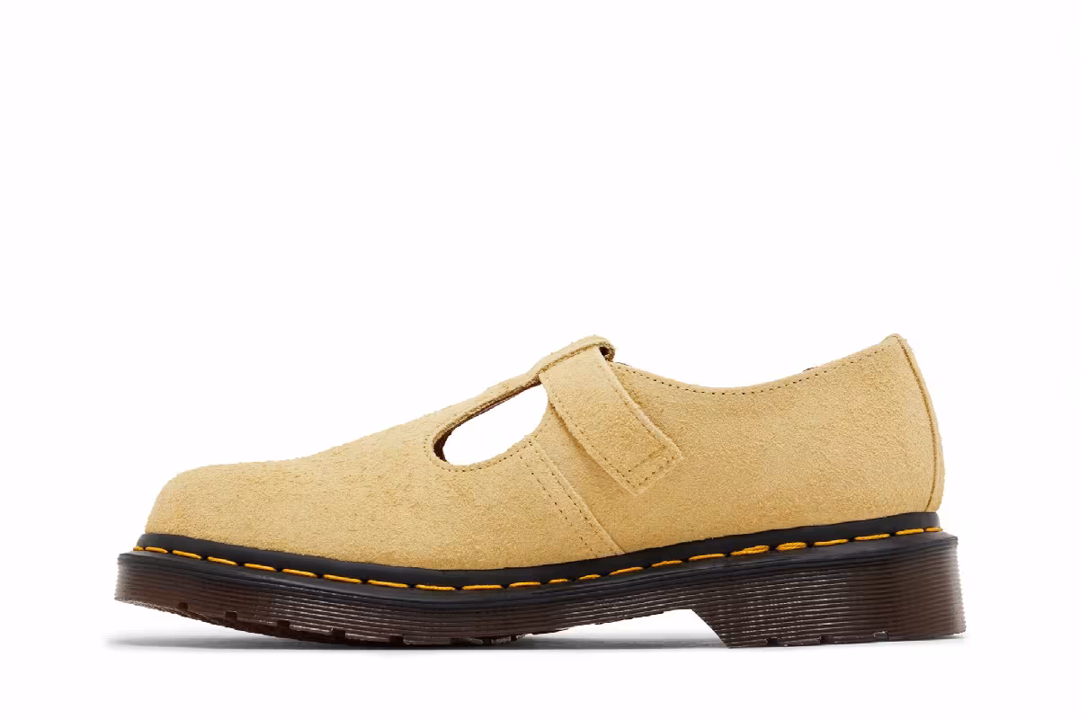 Dr. Martens T-Bar Mary Jane Hazy Yellow, view 4