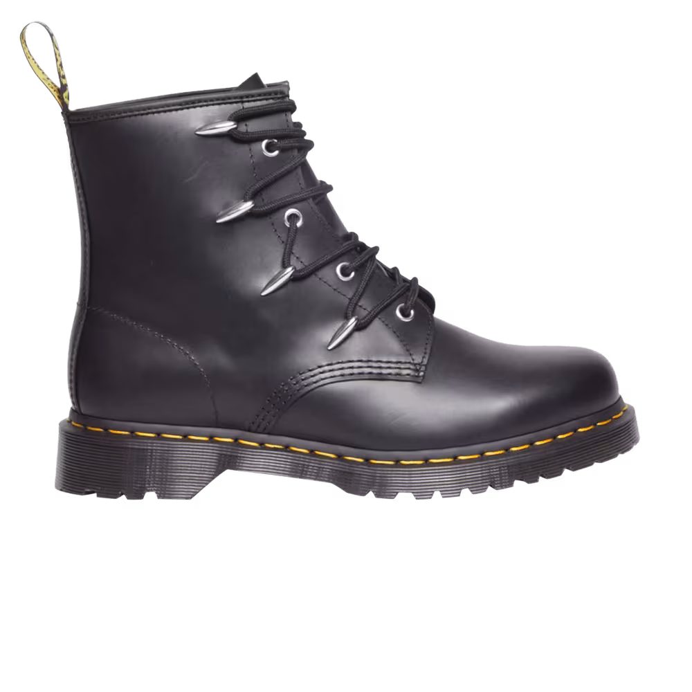 Dr. Martens 1460 Alien Hardware Leather Lace Up Boot Black