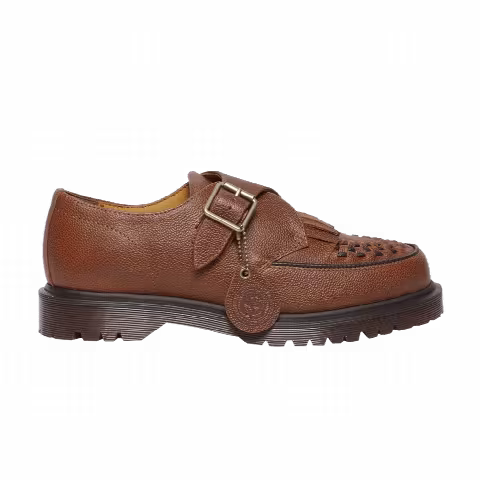 Dr. Martens Ramsey Westminster Leather Buckle Creeper 'Whiskey'