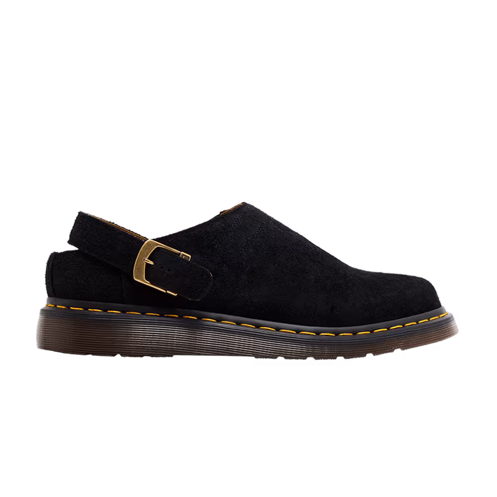 Dr. Martens Isham Desert Oasis Suede Mule Black