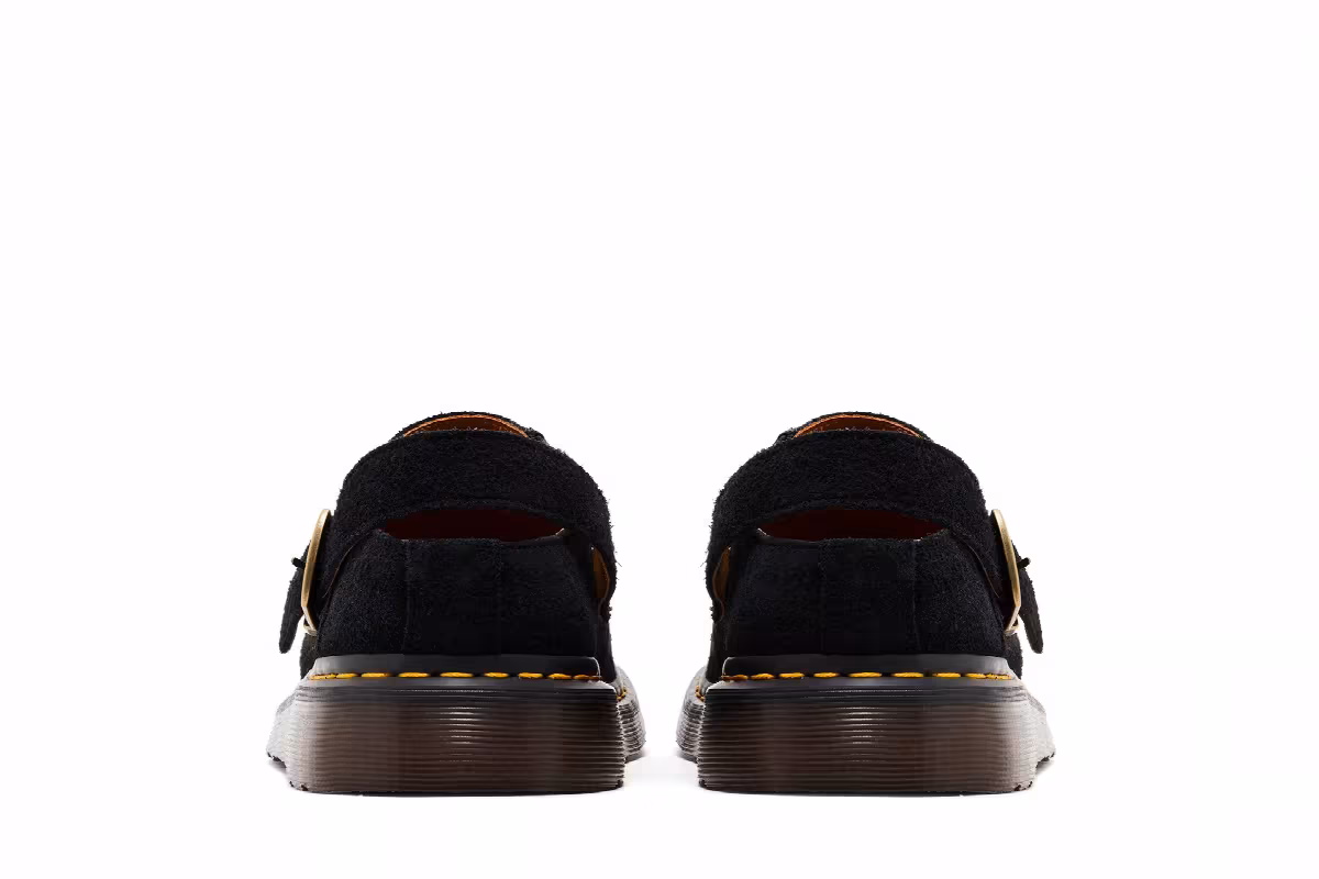 Dr. Martens Isham Desert Oasis Suede Mule Black, view 7