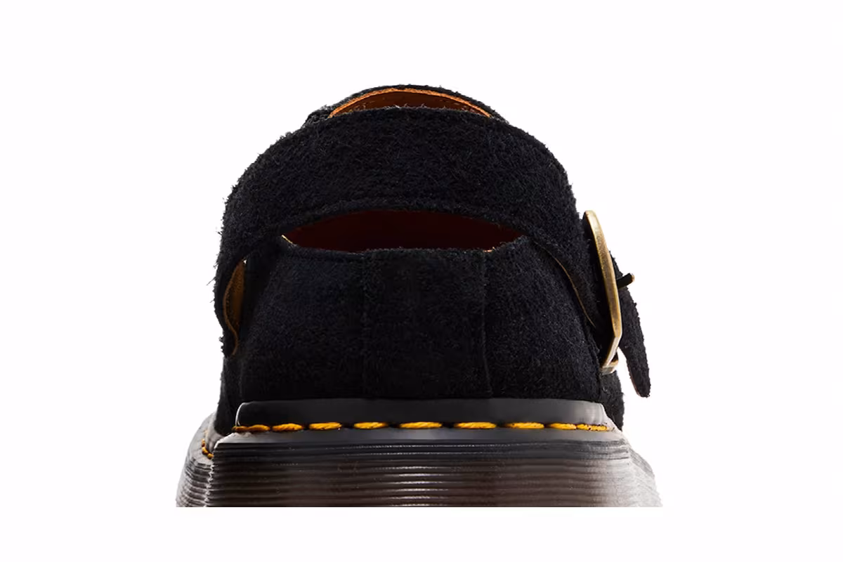 Dr. Martens Isham Desert Oasis Suede Mule Black, view 8