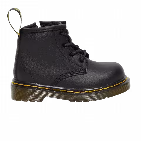 Dr. Martens 1460 Softy T Leather Lace Up Boot Toddler 'Black'