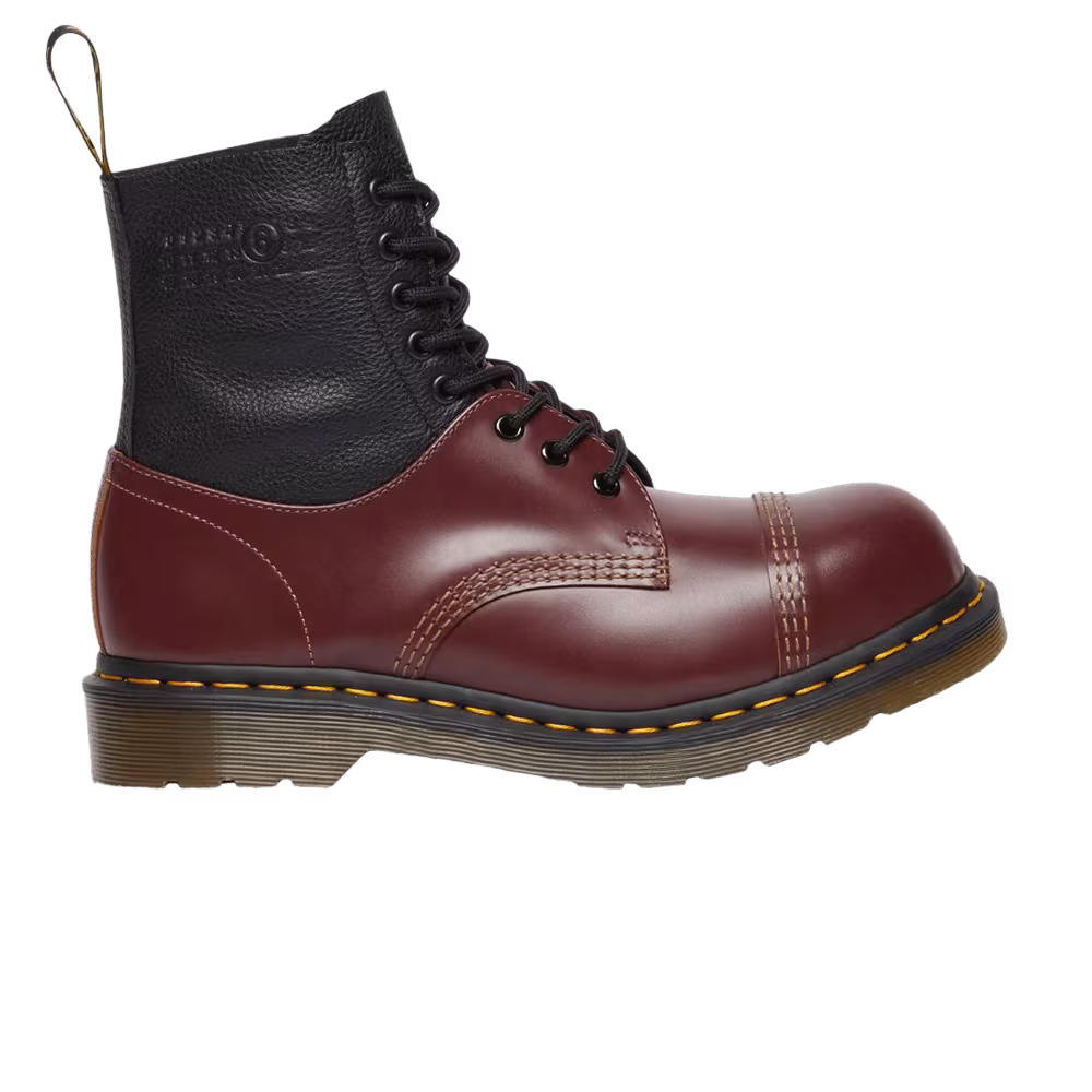 MM6 Maison Margiela x Dr. Martens 1460 Twisted and Reimagined Oxblood Black