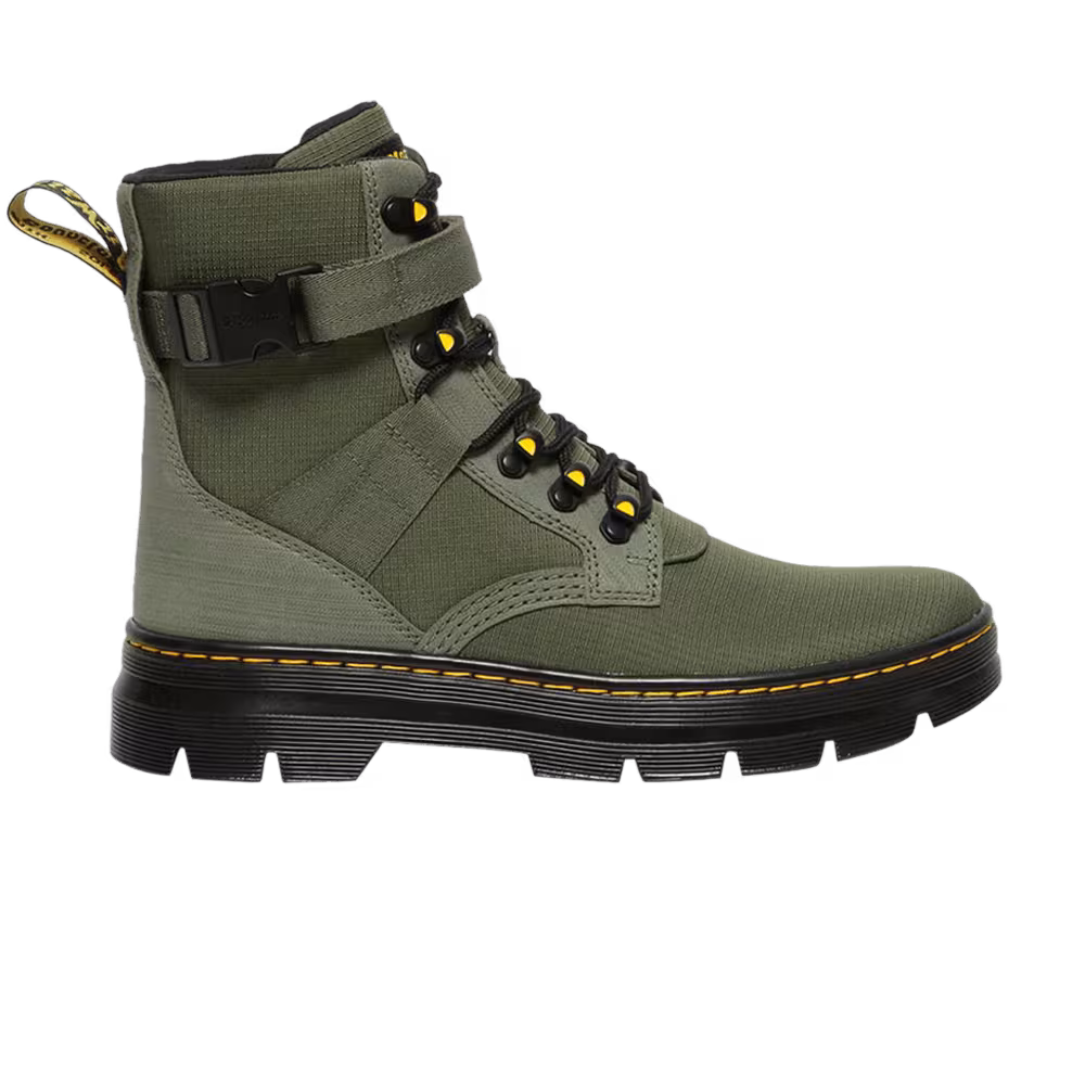 Dr. Martens Combs Tech 2 Utility Boot Khaki Green