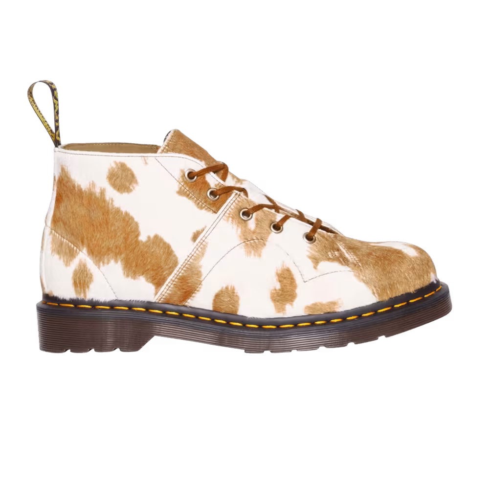 Dr. Martens Church Hair-On Monkey Boot Cow Print