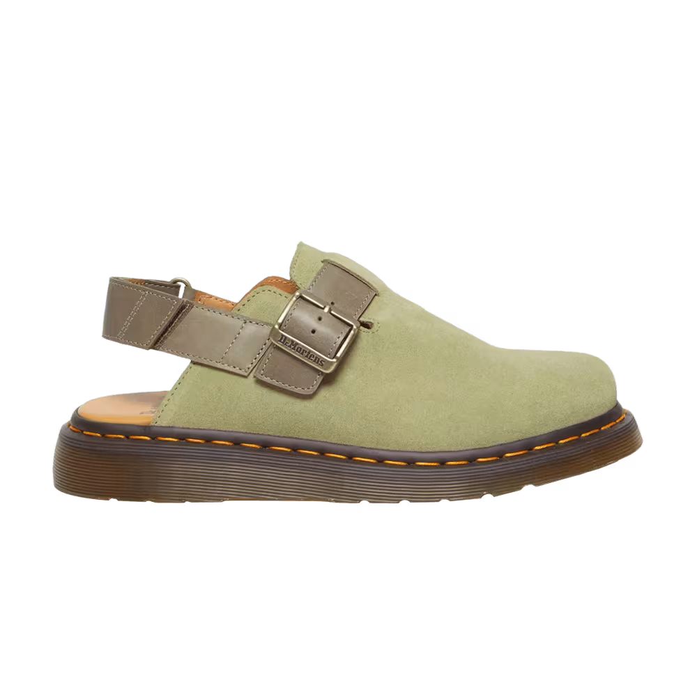 Dr. Martens Jorge 2 Slingback Mule Pale Olive