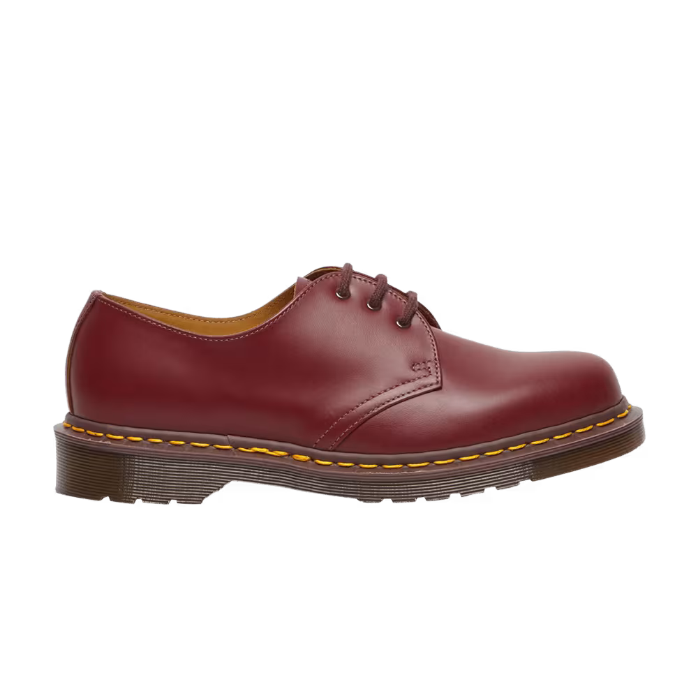 Dr. Martens 1461 Vintage Made in England Oxford Red Quilon