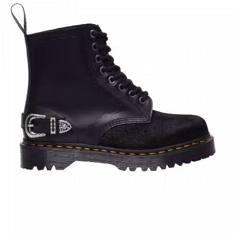 Dr. Martens The Great Frog x 1460 Leather Lace Up Boot 'Embossed Chain - Black'