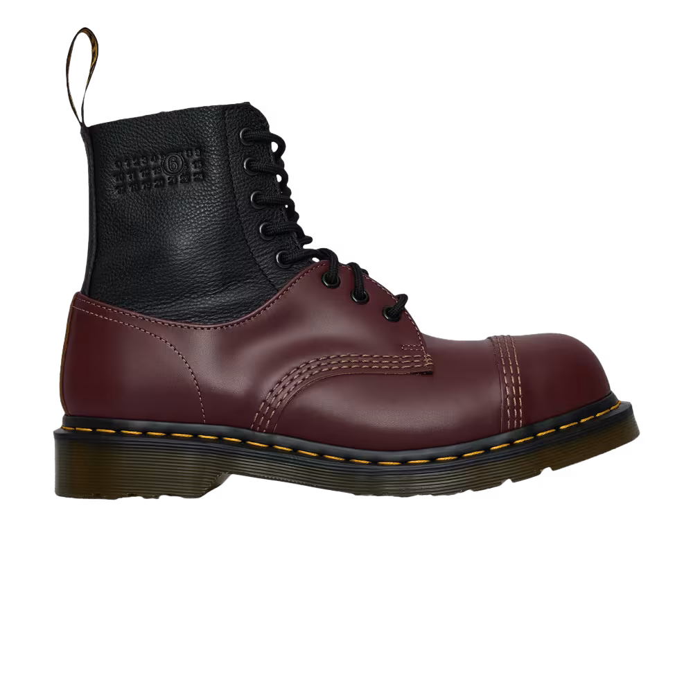 MM6 Maison Margiela x Dr. Martens 1460 Twisted and Reimagined Oxblood Black