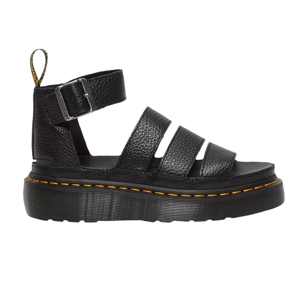 Dr. Martens Women's Clarissa 2 Leather Strap Sandal Black