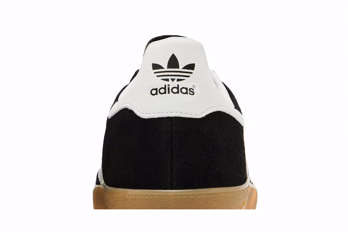 adidas Gazelle Indoor Black White Gum, view 8