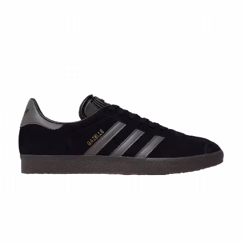 adidas Gazelle 'Black Gold Metallic Gum'