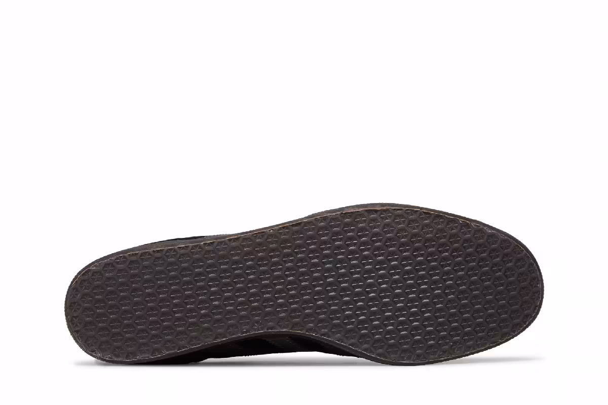 adidas Gazelle Black Gold Metallic Gum, view 5