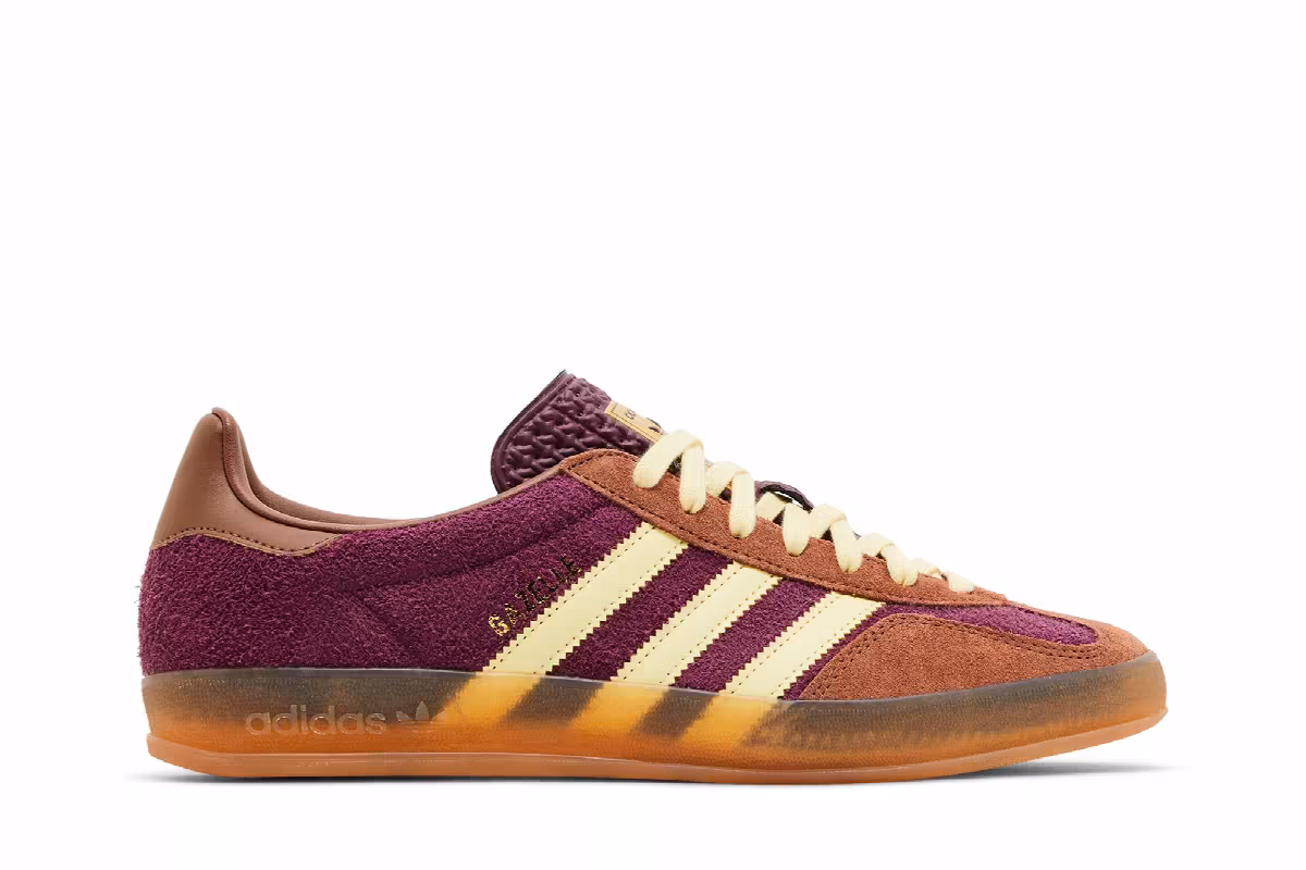 adidas Gazelle Indoor Maroon Preloved Brown, view 2