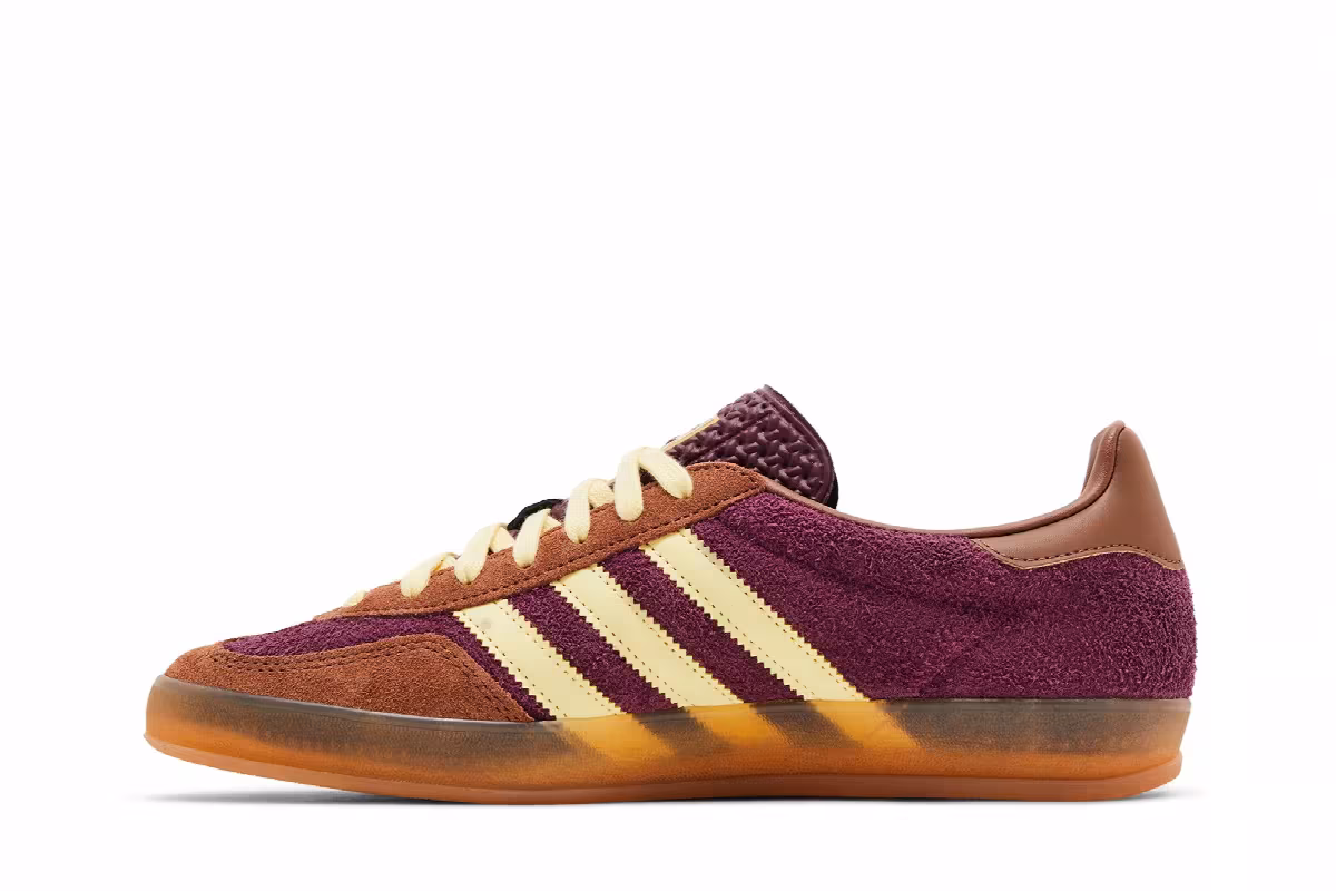adidas Gazelle Indoor Maroon Preloved Brown, view 4