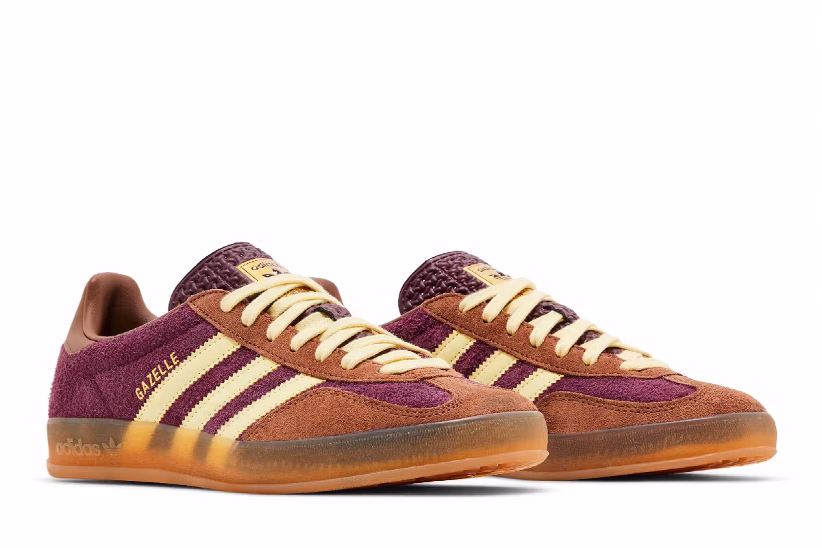 adidas Gazelle Indoor Maroon Preloved Brown, view 9