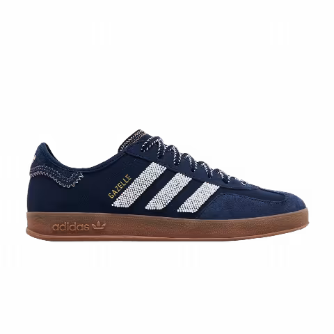 CLOT x adidas Gazelle Indoor 'Collegiate Navy Off White'