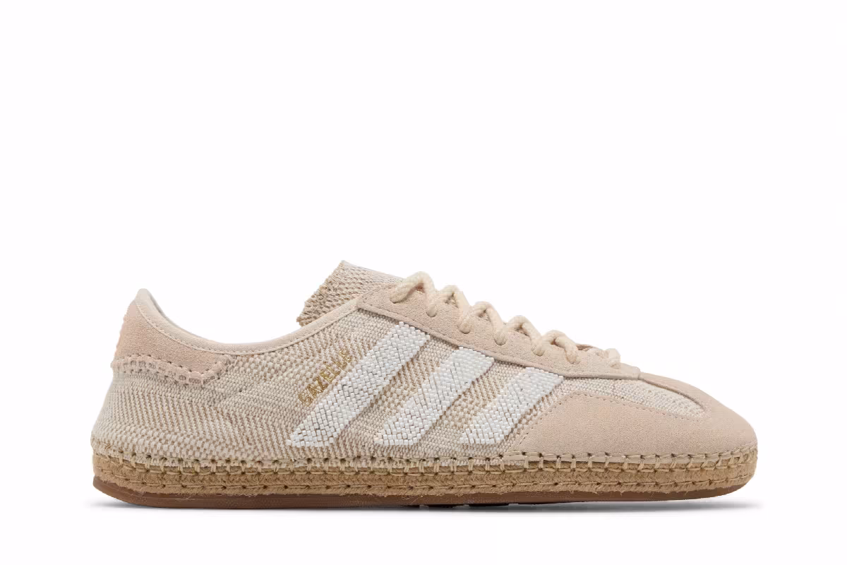 CLOT x adidas Gazelle Halo Ivory, view 2