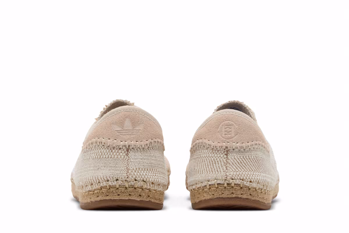 CLOT x adidas Gazelle Halo Ivory, view 7