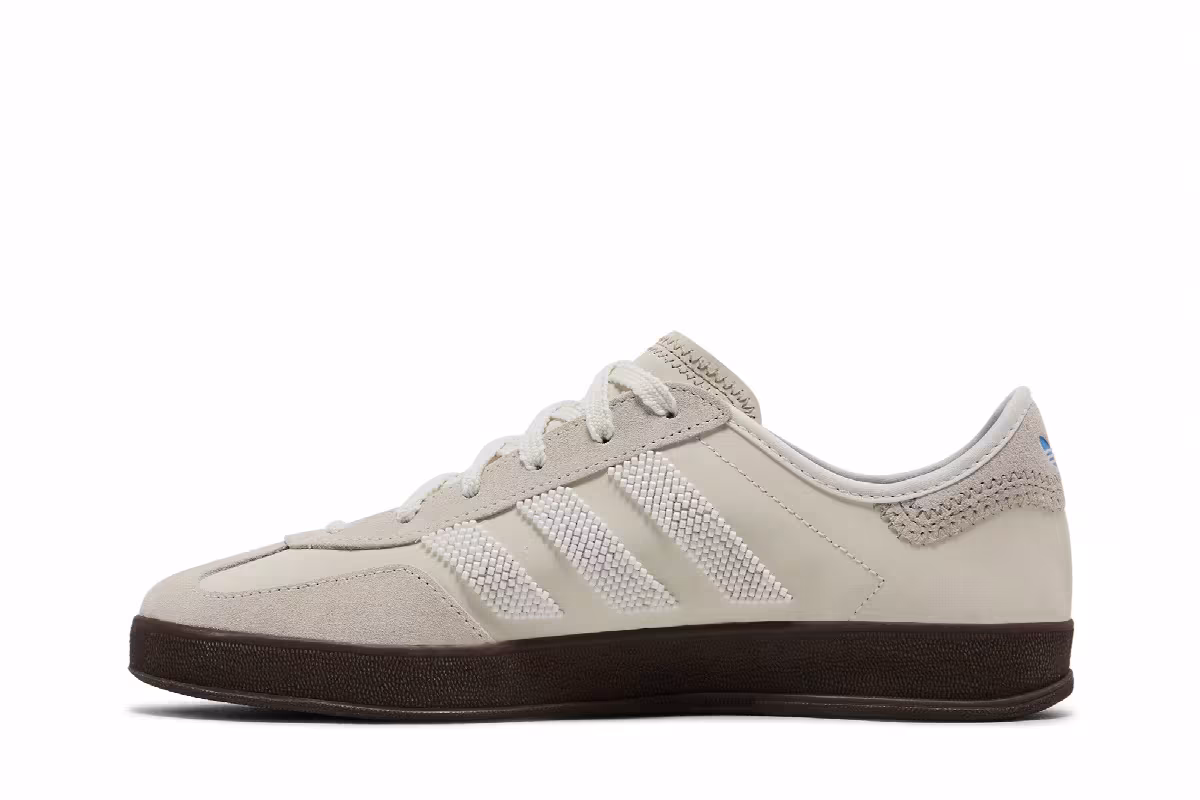 CLOT x adidas Gazelle Indoor Off White, view 4