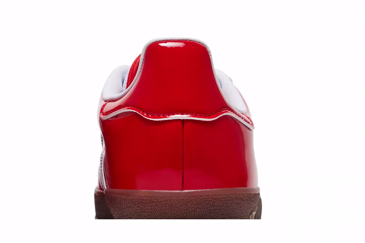 adidas Gazelle Indoor Scarlet Patent, view 8