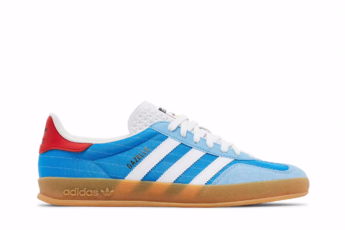 adidas Gazelle Indoor Olympic Pack - Blue, view 2