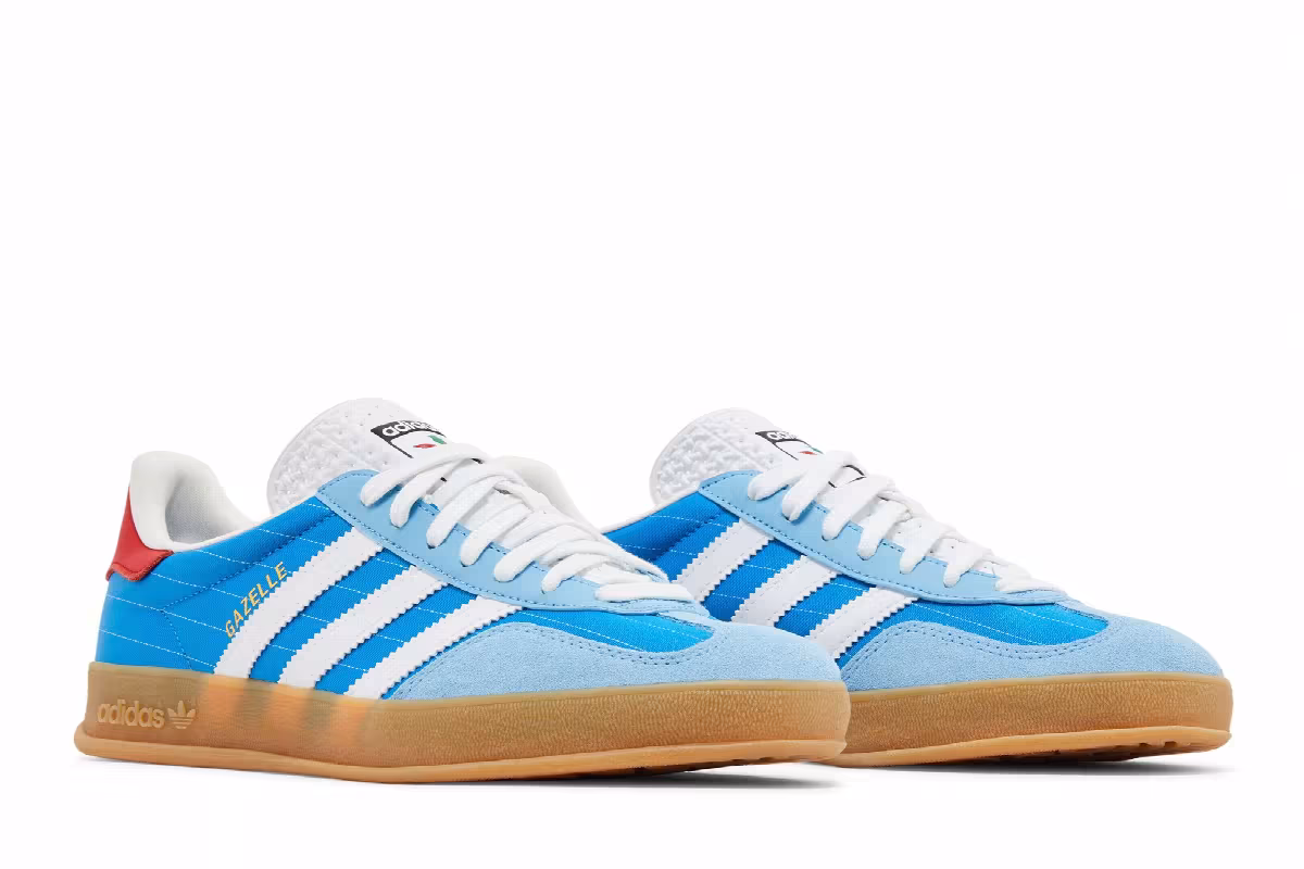 adidas Gazelle Indoor Olympic Pack - Blue, view 9