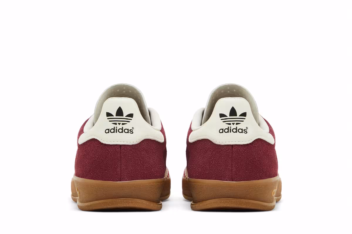 adidas Gazelle Indoor Maroon Preloved Crimson, view 7