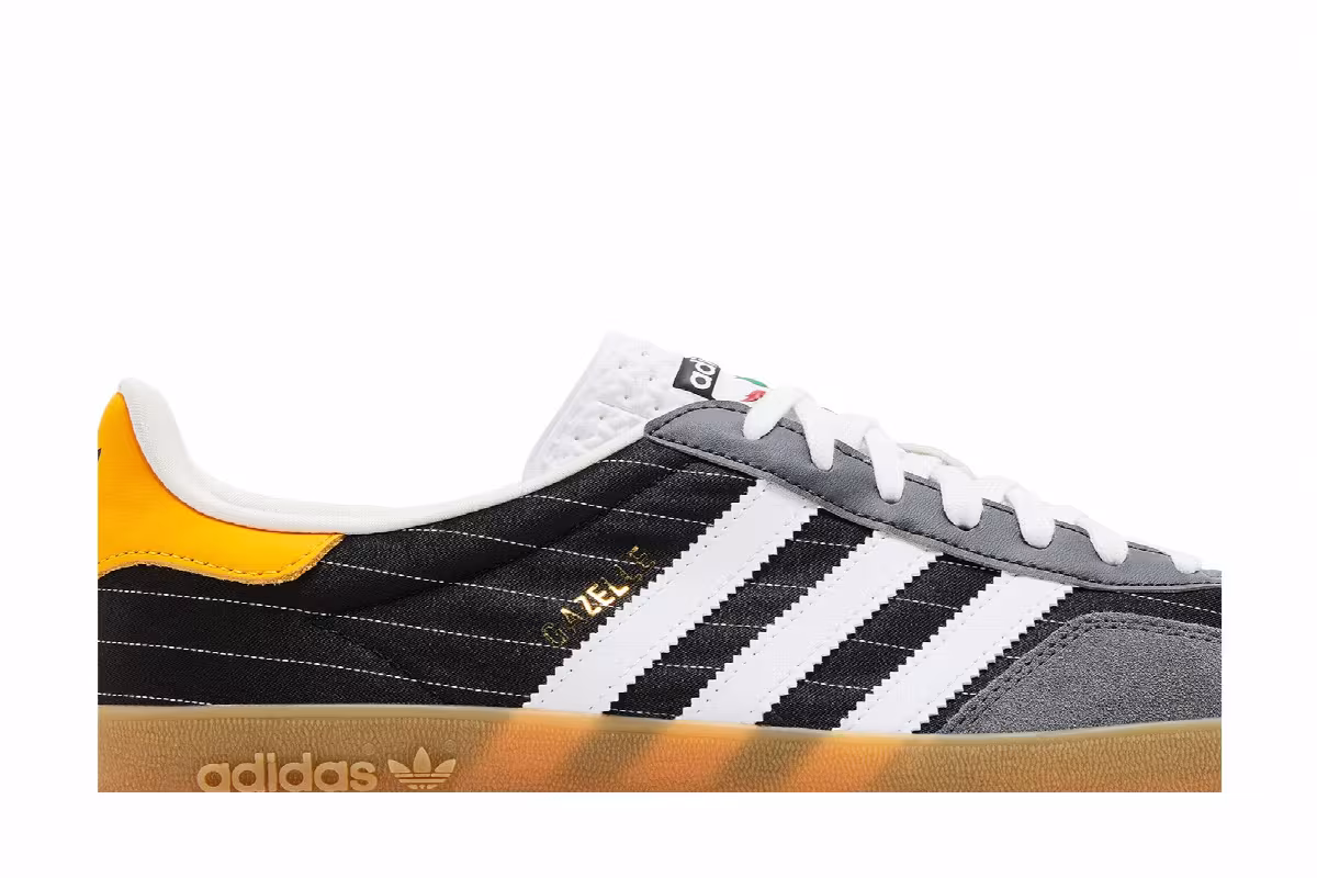 adidas Gazelle Indoor Olympic Pack - Black, view 3